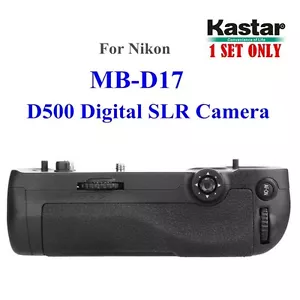 Kastar Battery Grip Combo for Nikon D500 Digital SLR Cameras MB-D17 - Picture 1 of 11