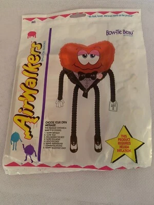 AirWalkers 'Bow Tie Beau' Globo Amigos Flotadores Flotadores y Soportes NUEVO Y SELLADO Foto 1 de 2