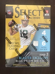 2020 Panini Select Football NFL New Sealed Blaster Box Burrow Herbert Hurts Tua - Picture 1 of 10