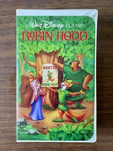 Disney’s Robin Hood (Clamshell VHS) Black Diamond Edition - Picture 1 of 5