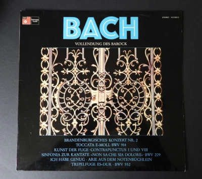 BACH Vollendung des Barock BASF Harmonia Mundi 10 21002-2 - Bild 1 von 4