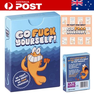 Go Fuc Yourself The Adult Go Fish Game Youve Always Wanted Bar Party Card Games - Picture 1 of 11