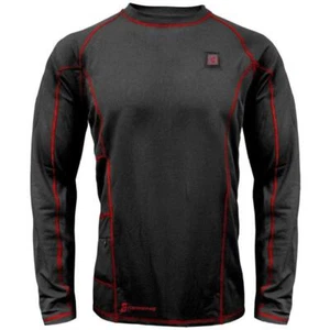 Gerbing 7V Men's Heated Base Layer Shirt Black Machine Washable Stretchy S-2XL - Picture 1 of 6