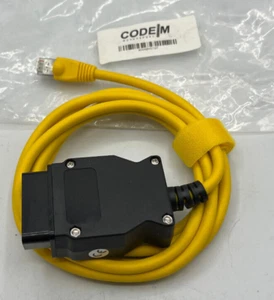 Cable Ethernet ENET para BMW OBD ICOM E-SYS ISTA Bimmercode serie F cable OBD2 - Imagen 1 de 3