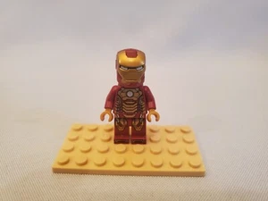 LEGO Marvel NUR MINIFIGUR Iron Man Mark 42 Rüstung (sh065) Set #76006 - rissig - Bild 1 von 6