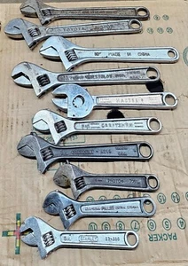 10-teiliges MFD, von Halbmond und sortiert 6,8,10, 250 mm verstellbarer Schraubenschlüssel-Set - Bild 1 von 2