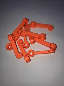 Vorreiber Fenstervorreiber Fensterriegel 10 Stück Neon Orange - Bild 1 von 1