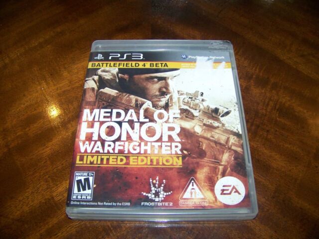 Medalha De Honra Warfighte Ps3 Jogo Guerra Tiros Psn Barato