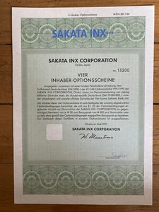 4 x SAKATA INX CORPORATION (GERMANY - JAPAN) (N) - Picture 1 of 1