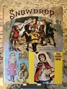 Vintage Story Book Classics "Snowdrop", "The Three Bears" and "Red Riding Hood" - Picture 1 of 5
