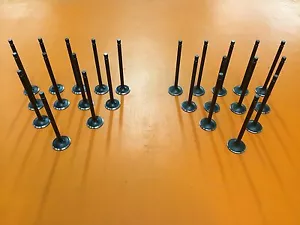 98-18 FITS DODGE RAM 5.9 6.7 L6 24V TURBO DIESEL 12 INTAKE 12 EXHAUST VALVES - Picture 1 of 1