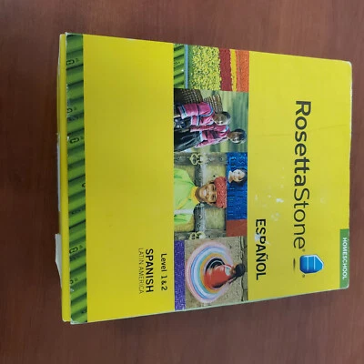 Rosetta Stone Homeschool Espanol Spanish Latin America Version 3 Levels 1 & 2  - Image 1 of 4