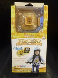 Vivitar Kids Tech Ultimate Kids Action Camera Blue Water Proof - New! - Picture 1 of 2
