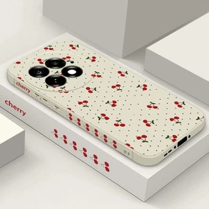 For OnePlus 13 12 13R ACE 5 3 2 11R Shockproof TPU Soft Cherry Phone Case Cover - Picture 1 of 17
