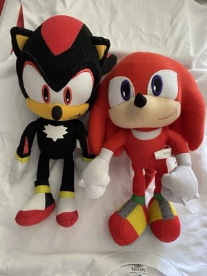 sega sonic the hedgehog And Knuckles Plush 2019.  Toy Factory USA - Image 1 of 4