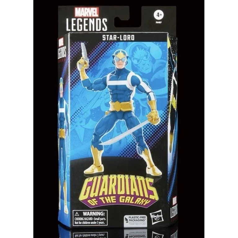 Hasbro Marvel Legends Classic Comic Star-Lord 6 Inch Figure - Image 1 of 1