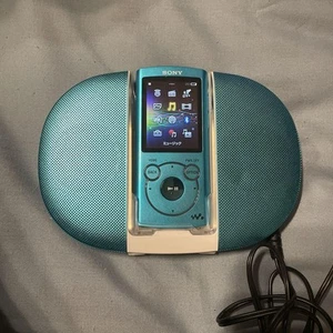 Reproductor de audio portátil Sony Walkman NW-S755 16 GB MP3 azul claro con altavoz probado - Imagen 1 de 5