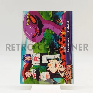 NINTENDO POKEMON TOPPS Trading Cards - Screen Snaps - La cattura dei Ledyba - Picture 1 of 1