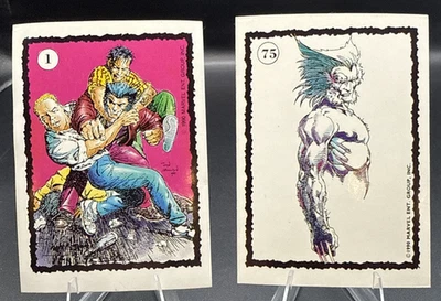 1990 Marvel Wolverine 1-75 Complete Sticker Set - Image 1 of 4