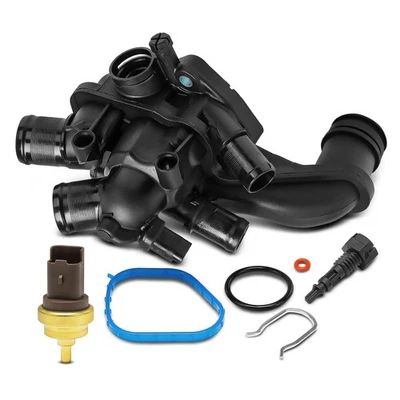 Engine Coolant Thermostat Assembly With Sensor For BMW Mini Cooper 2007-2013 - Image 1 of 4