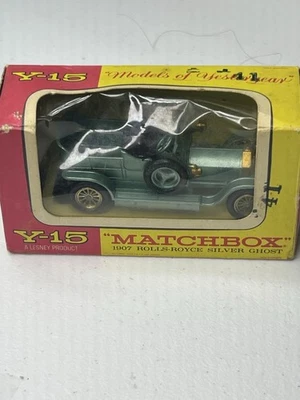 Matchbox Lesney - Models of Yesteryear Y-15 1907 ROLLS-ROYCE SILVER GHOST (NIB) - Image 1 of 3