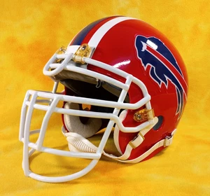 Vintage Buffalo Bills custom fullsize MaxPro 2001 football helmet XL - Picture 1 of 10