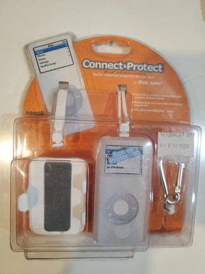 Speck Rubber Case for 1st Gen,2&4 GB iPod Nano,Screen Protector,belt Clip& Neck  - Image 1 of 4