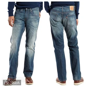 NUEVO Pantalones de mezclilla Levis para hombre talla 44x30 559 elásticos relajados calce recto nuevos con etiquetas $69,50 - Imagen 1 de 9