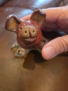 Keramik Gartenschweinchen - Bild 1 von 8