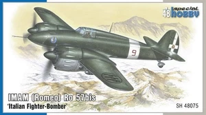 Special Hobby Model kit 1/48 Italian Fighter Bomber - IMAM (Romeo) Ro-57bis - Picture 1 of 1