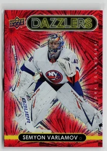 Semyon Varlamov - 2021-22 Upper Deck Dazzlers Red #DZ-29 New York Islanders - Picture 1 of 2