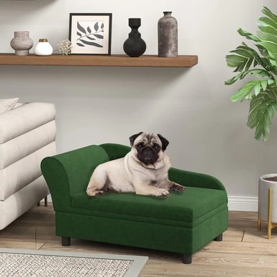 Luxury Small Dog Bed Couch W/ Storage, Little Dog Sofa - Image 1 of 4