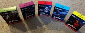 Pax West 2025 Magic the Gathering Spiderman Welcome Deck 5 Pack Set Sdcc - Picture 1 of 1