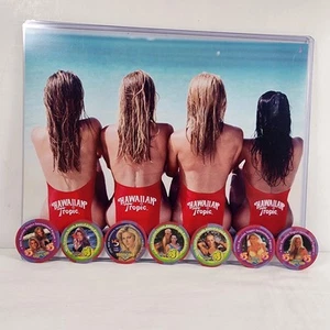 Miss Hawaiian Tropic Tropicana Hotel and Casino Chip $5 Set De 7 y Foto - Imagen 1 de 13