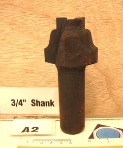 Broca de enrutador de vástago de 3/4" punta de carburo industrial CNC resistente (A2) - Imagen 1 de 1