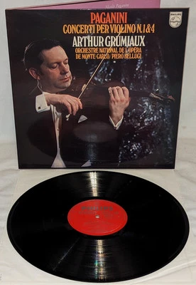 Philips 6866-038 lp ARTHUR GRUMIAUX Paganini concertos BELLUGI stereo GATEFOLD - Image 1 of 4
