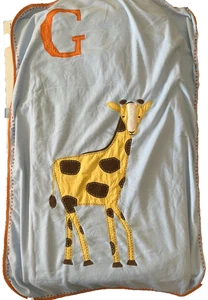 Pottery Barn Kids Toddler Sleeping Nap Bag Roll Up Giraffe No Zip - Picture 1 of 9