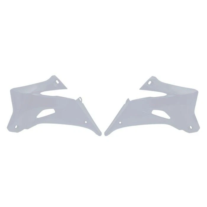 Cubiertas de radiador blancas Yamaha YZ250F YZ450F 2006 2007 2008 2009 YZF250 YZF450 Foto 1 de 1