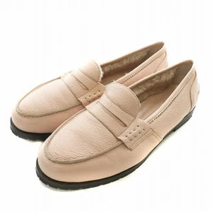 Manolo Blahnik Flat Shoes Women's Size 38 Pink Leather - Picture 1 of 7