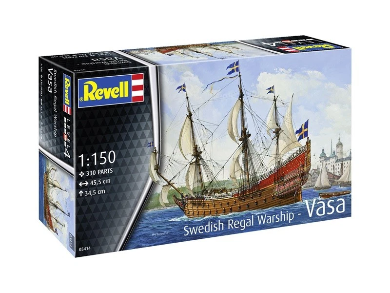 Revell 05414 - 1/150 Nave Reale Svedese "Vasa" - Nuovo - Immagine 1 di 1