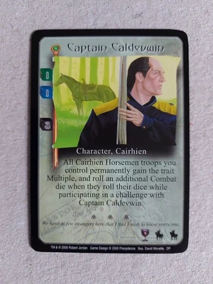 The Wheel Of Time CCG - Captain Caldevwin - Uncommon - Image 1 of 2