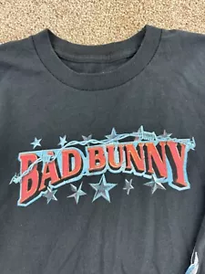 Bad Bunny Camicia Uomo Medium El Ultimo Tour Del Mundo 2022 Rap Hip Hop - Foto 1 di 9