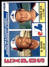 1984 O-PEE-CHEE EXPOS TEAM LEADERS . MONTREAL ROYALS #332