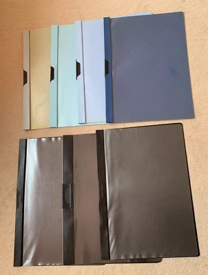 7x  Durable Schnellhefter Cliphefter Klemmmappe Din A 4 - Bild 1 von 4