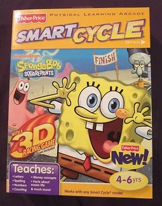 NEW Factory Sealed Sponge Bob Smart Cycle Game Cartridge w 1 One 3D Activity - Picture 1 of 1