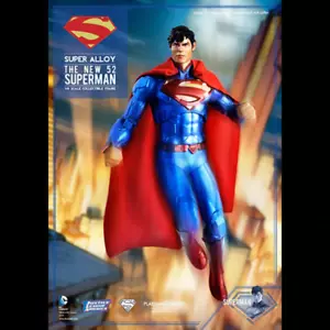 PLAY IMAGINATIVE DC Superman New 52 Super Alloy Scratched Display Box - Picture 1 of 7