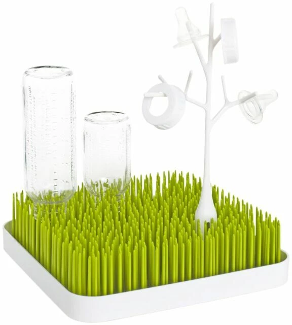 Boon  Twig Grass and Lawn Drying Rack Accessory - Warm Gray