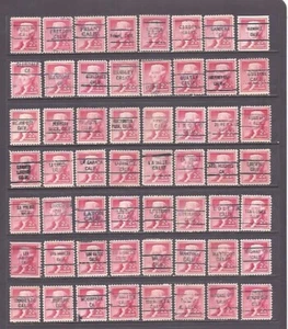 CALIFORNIA Precancels: Big Group of 2-cent Liberties - Picture 1 of 1