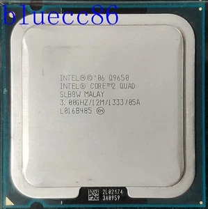 Processeur processeur Intel Core 2 Quad Q9650 LGA775 3 GHz 12 BM/1333 Mhz - Photo 1/1