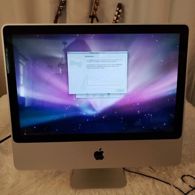 Apple iMac Early 2009 A1224 20" Core 2 Duo 2.66Ghz 2GB RAM 320GB SATA - Image 1 of 4